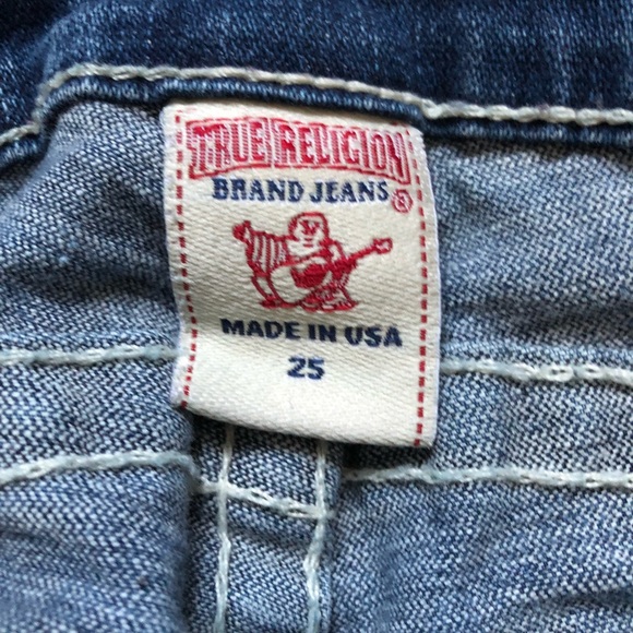 True Religion Glitz & Glam Jodie crystal jeans 25 - Picture 8 of 8